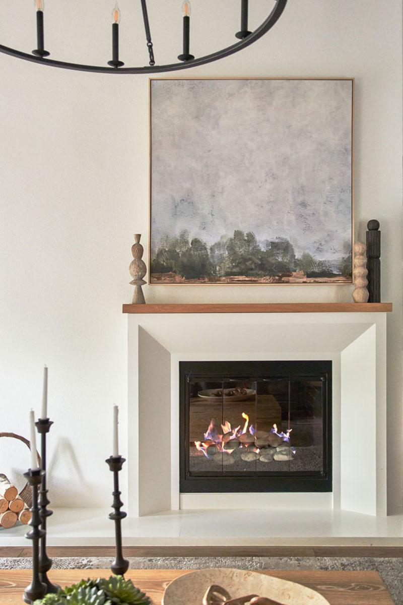 11-Transitional-Farmhouse Transitional Farmhouse fireplace